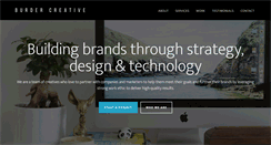 Desktop Screenshot of burdercreative.com